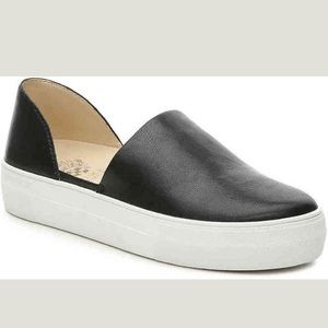 Vince Camuto Black Slip-On Sandals